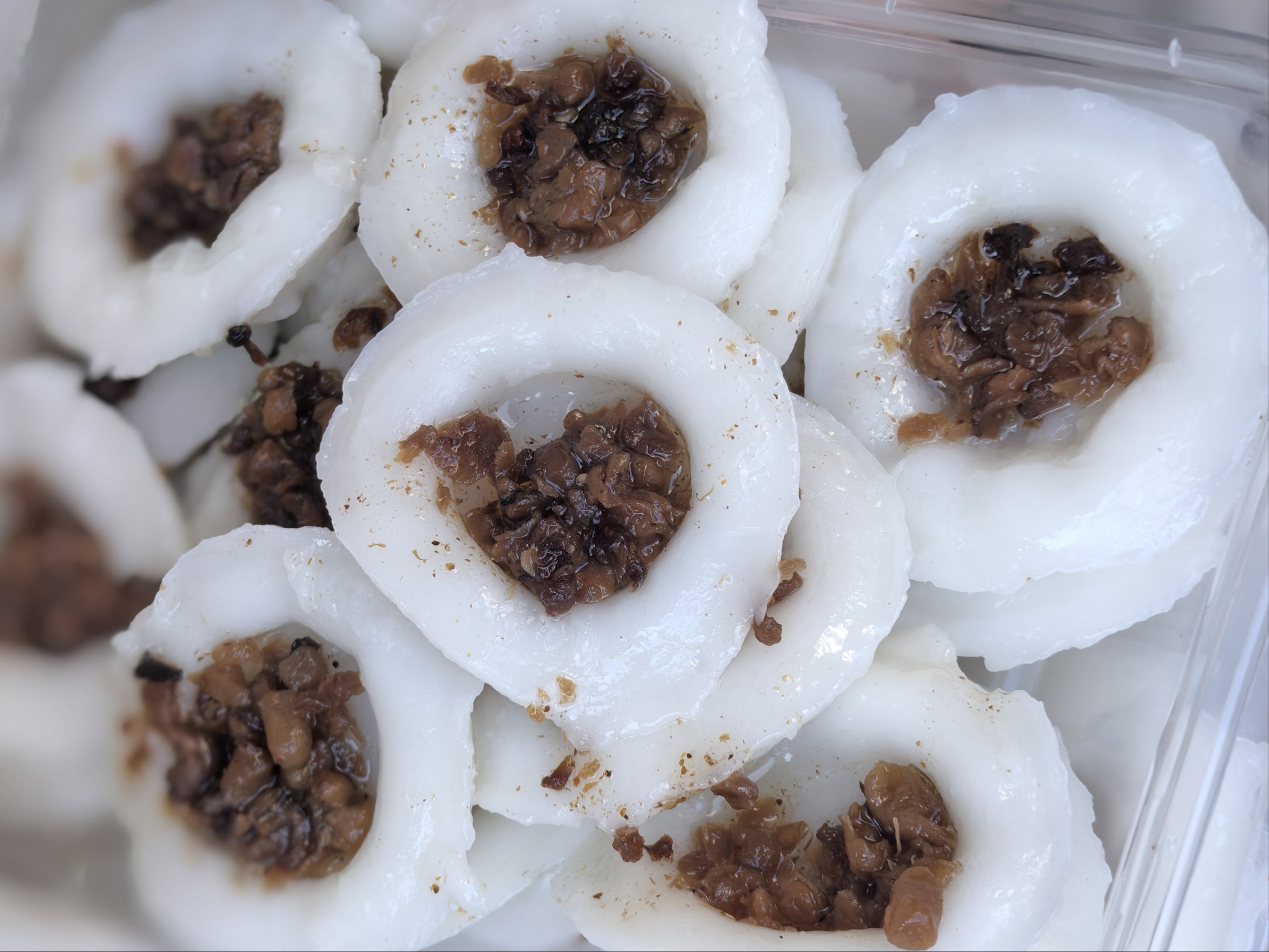 Perfect water rice cake finished product