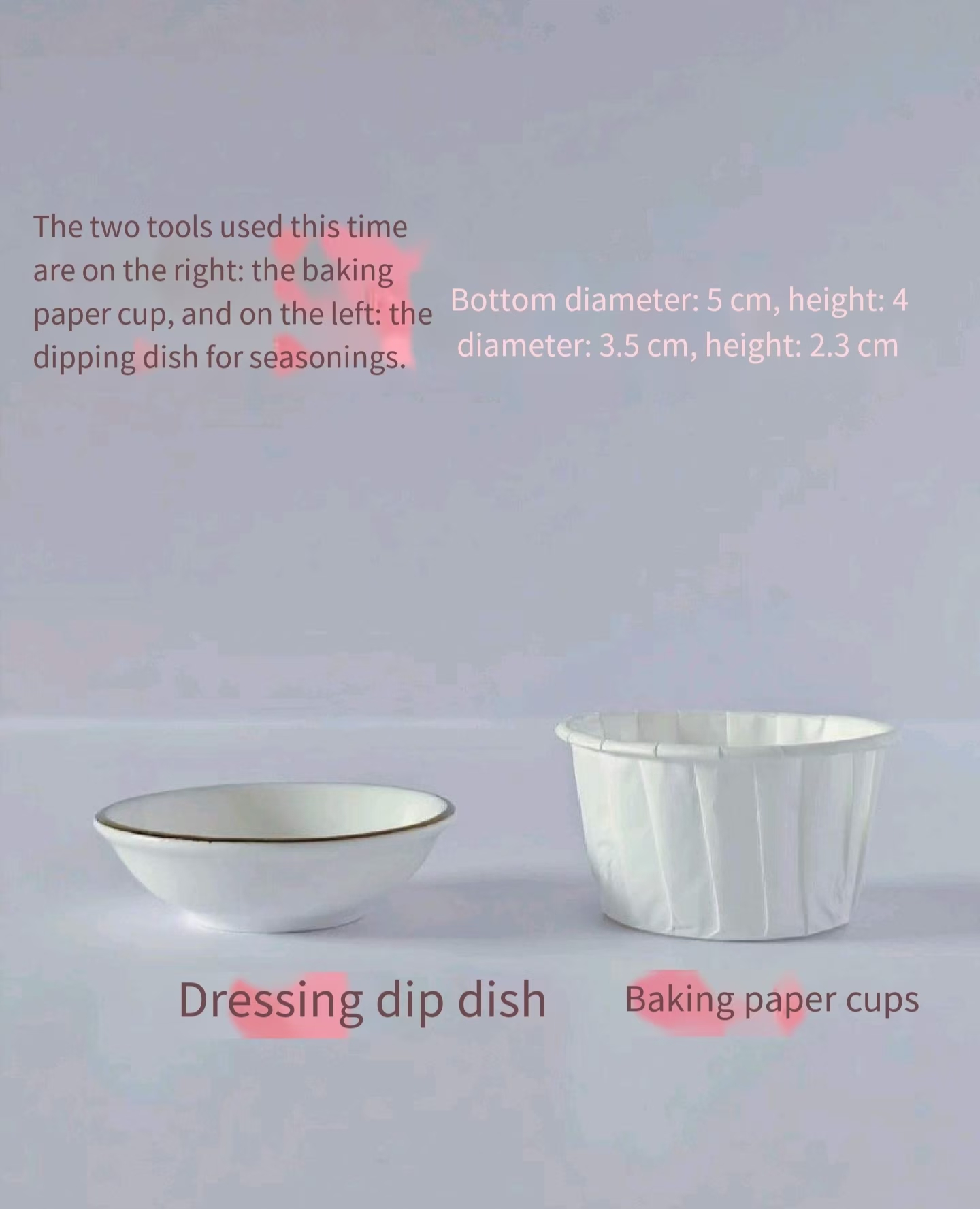 Adding boiling water